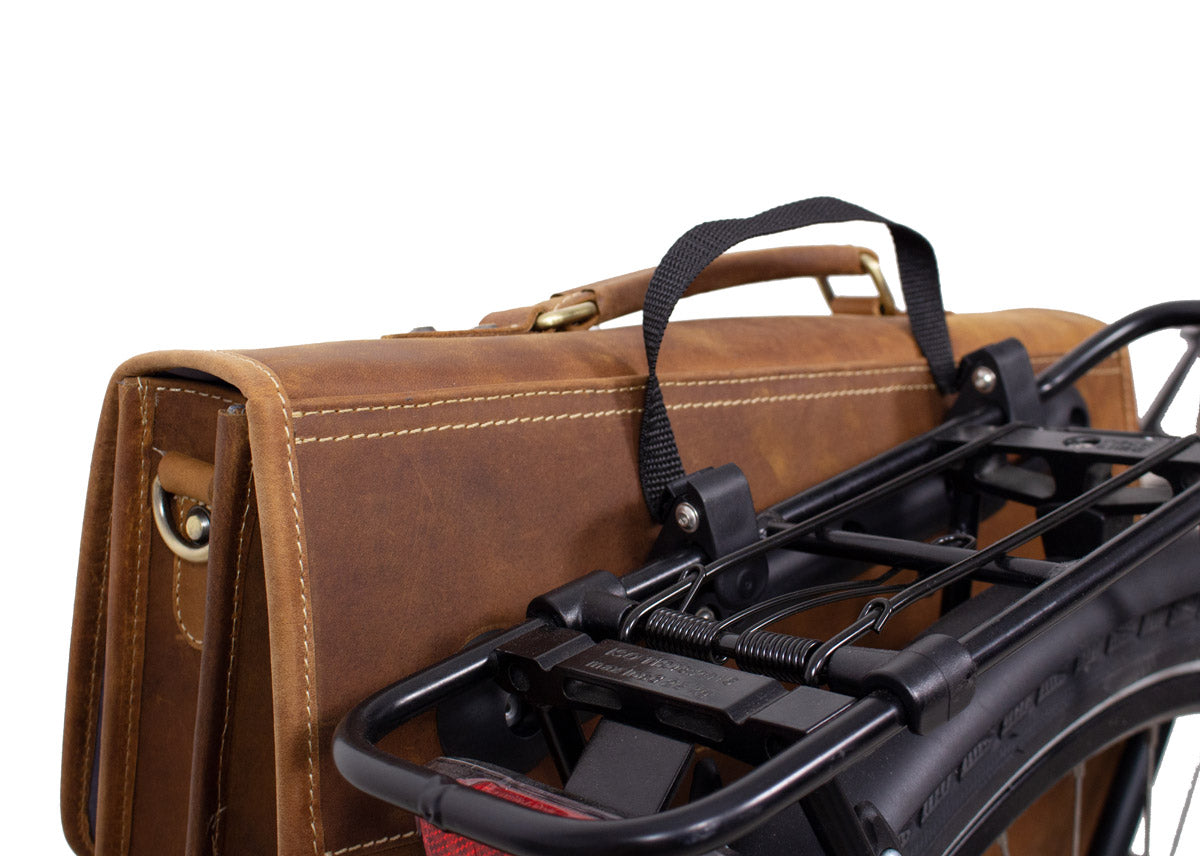 fahrradtasche gusti Sykkelveske "Matthew S." i skinn hos Gusti-Leder – Gusti Leder