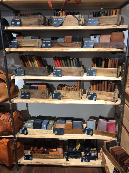 Håndverkshjørne i butikken