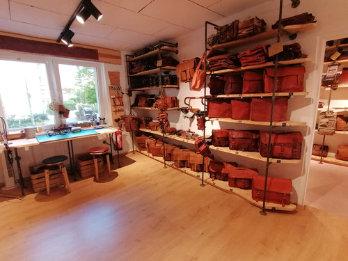 Håndverkshjørne i butikken